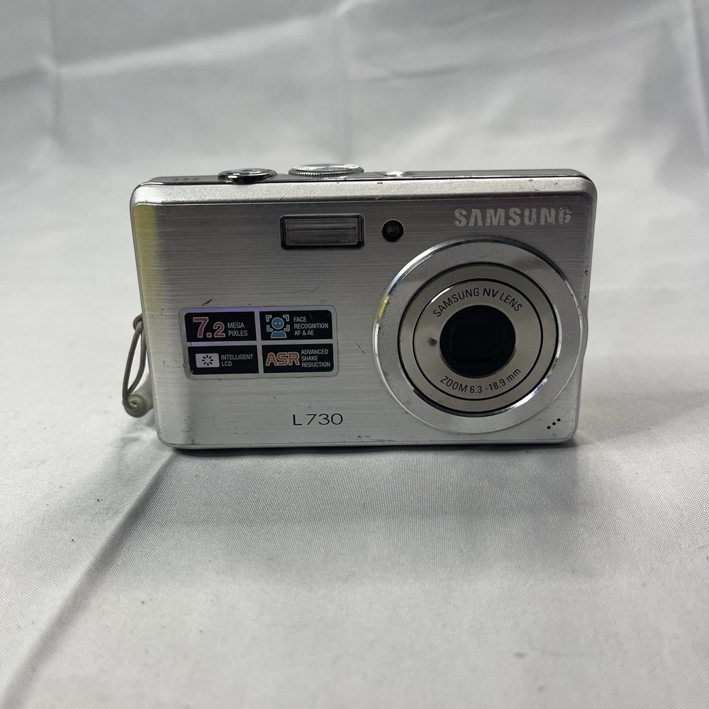 Samsung L730 is a 7.2-megapixel compact digital camera. FOR PARTS